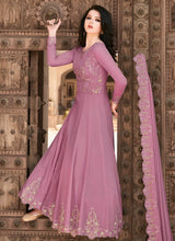 Load image into Gallery viewer, Shop adorable pastel pink traditional partywear gown
