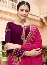 Load image into Gallery viewer, Buy purple colored traditional dori work palazzo suit
