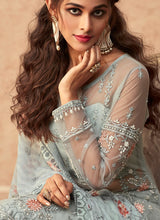 Load image into Gallery viewer, Buy glamorous grey dress traditional partywear salwar kameez
