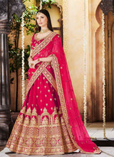 Load image into Gallery viewer, Shop Ravishing silk base bridal look elegant lehenga choli
