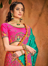 Load image into Gallery viewer, Buy traditional wear multi colored heavy work designer saree
