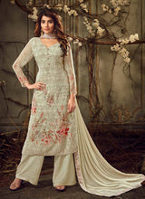 Load image into Gallery viewer, Beautiful green pakistani style palazzo suit set
