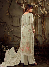 Load image into Gallery viewer, Order Beautiful green pakistani style palazzo suit set
