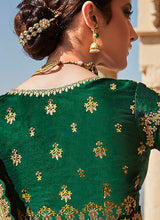 Load image into Gallery viewer, Buy Light Green Color Silk Fabric Silk Weave And Zari Work Saree

